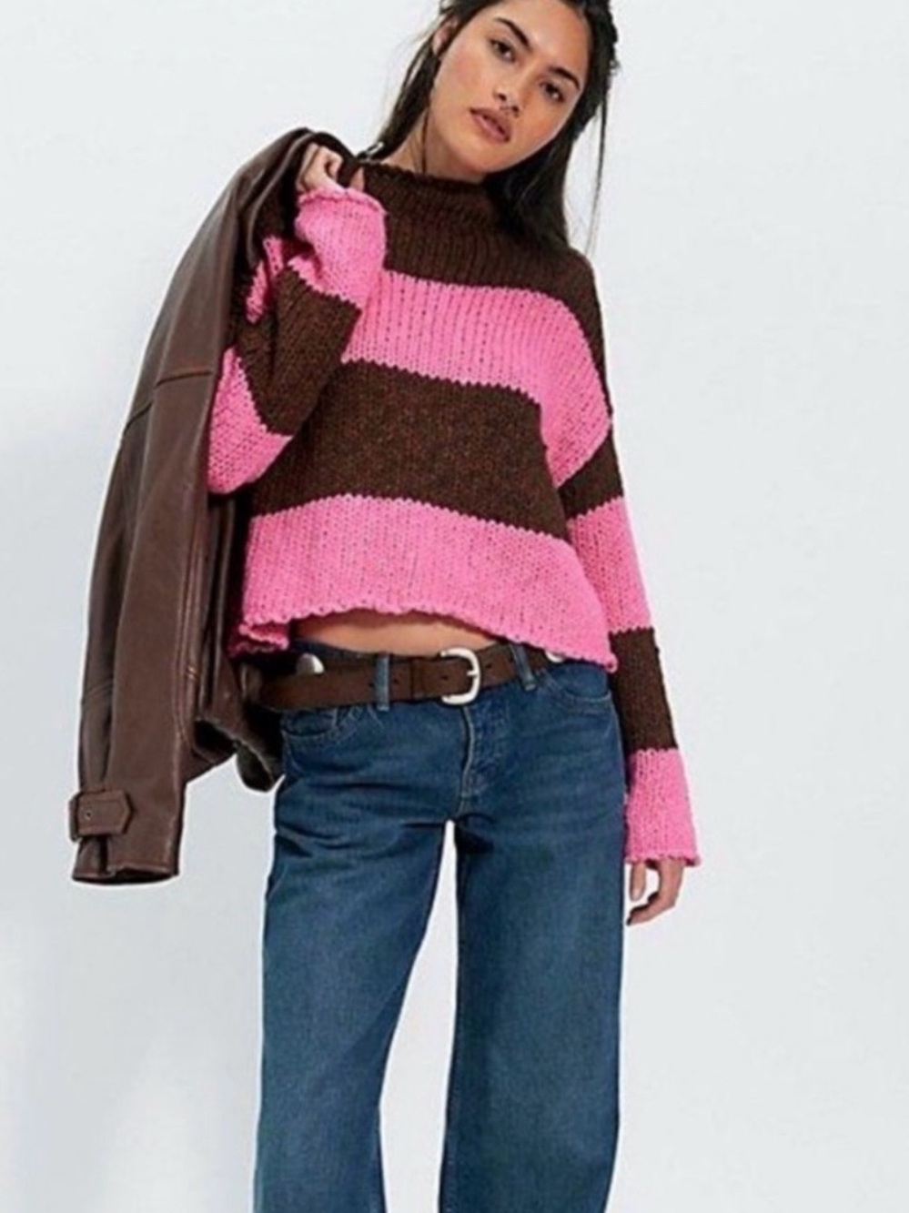 NWT Free People Opal Rollneck Knit Sweater